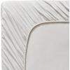 imageVera Wang  Queen Sheet Set Luxury Sateen Cotton Bedding 800 Thread Count Soft ampamp Smooth Home Decor Steel Grey4pcs QueenLace Ivory