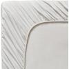 imageVera Wang  Queen Sheet Set Luxury Sateen Cotton Bedding 800 Thread Count Soft ampamp Smooth Home Decor Steel Grey4pcs QueenLace Ivory