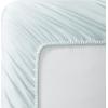 imageVera Wang  Queen Sheet Set Luxury Sateen Cotton Bedding 800 Thread Count Soft ampamp Smooth Home Decor Steel Grey4pcs QueenPale Blue