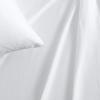 imageVera Wang  Queen Sheet Set Luxury Sateen Cotton Bedding 800 Thread Count Soft ampamp Smooth Home Decor Steel Grey4pcs QueenWhite