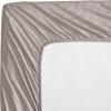 imageVera Wang  Queen Sheet Set Super Soft ampamp Breathable Premium Cotton Bedding with Matching Shams Striped Home Decor Dobby Stripe Grey QueenDobby Stripe Brown