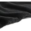 imageVera Wang  Throw Blanket Super Soft Faux Fur Bedding Luxury Home Decor for Bed or Couch Lapin Black 50quot x 60quotLapin Black