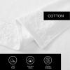 imageVera Wang  Towel Set 6Piece Soft ampamp Absorbent Cotton Bathroom Towels Luxury Bathroom Accessories OekoTex Certified Tonal Floral White 6Piece Set