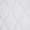 imageVera Wang  Tufted Diamond Collection  Soft and Absorbent Plush Reversible Bath Rug Set Modern Designer Style for Bathroom Dcor 2Piece WhiteUSHS6D1117231White