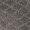 imageVera Wang  Tufted Diamond Collection  Soft and Absorbent Plush Reversible Bath Rug Set Modern Designer Style for Bathroom Dcor 2Piece WhiteUSHS6D1117231Grey