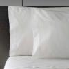 imageVera Wang Percale Collection Bed Sheet Set  100 Cotton Crisp ampamp Cool Lightweight ampamp OekoTex Certified Queen WhiteWhite