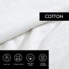 imageVera Wang Queen Blanket Designer Cotton Bedding Medium Weight Home Decor for All Seasons All Over Rib White QueenAll Over Rib White