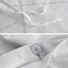 imageVera Wang Queen Duvet Cover Set Reversible Cotton Bedding Set with Matching Shams Designer Home Dcor Simple Dot Grey QueenSimple Dot Grey