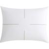 imageVera Wang Queen Duvet Cover Set Reversible Cotton Bedding Set with Matching Shams Designer Home Dcor Zig Zag WhiteGrey QueenZig Zag WhiteBeige