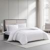 imageVera Wang Queen Duvet Cover Set Reversible Cotton Bedding Set with Matching Shams Designer Home Dcor Zig Zag WhiteGrey QueenZig Zag WhiteBeige