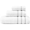 imageVera Wang  Bath Towels Set Luxury Cotton Bathroom Decor Highly Absorbent ampamp Fade Resistant OekoTex Certified Textured Trellis Grey 3 Piece