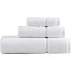 imageVera Wang  Bath Towels Set Luxury Cotton Bathroom Set Plush ampamp Super Absorbent OekoTex Certified Modern Lux White 3 PieceWhite