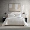 imageVera Wang  King Comforter Set Luxury Bedding with Matching Shams Designer Home Decor Illusion Black KingIllusion Ivory