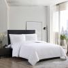 imageVera Wang  Queen Comforter Set Reversible Luxury Bedding with Matching Shams All Season Home Decor Double Diamond White QueenWhite