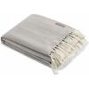 imageVera Wang  Throw Blanket Luxury Cotton Bedding Lightweight Home Decor for All Seasons Twill Fringe Charcoal Grey Throw 50quot x 60quotCharcoal Grey