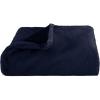 imageVera Wang  Throw Blanket Super Soft Faux Fur Bedding Luxury Home Decor for Bed or Couch Lapin Black 50quot x 60quotLapin Navy