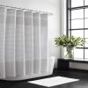 imageVera Wang Shower Curtain All Cotton Home Decor Designer Bathroom Decor Marled Waffle Blue 72quot x 70quotSeersucker