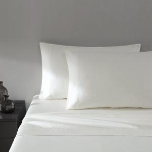 imageVera Wang  Queen Sheet Set Luxury Sateen Cotton Bedding 800 Thread Count Soft ampamp Smooth Home Decor Steel Grey4pcs QueenIvory
