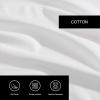 imageVera Wang  King Sheet Set Luxury Sateen Cotton Bedding 300 Thread Count Soft ampamp Smooth Home Decor Pearl Edge Embroidered White KingPearl Edge Embroidered White
