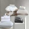 imageVera Wang  Queen Sheet Set Luxury Sateen Cotton Bedding 800 Thread Count Soft ampamp Smooth Home Decor Beige KingBeige