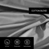 imageVera Wang  Queen Sheet Set Luxury Sateen Cotton Bedding 800 Thread Count Soft ampamp Smooth Home Decor Beige KingCharcoal
