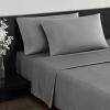 imageVera Wang  Queen Sheet Set Luxury Sateen Cotton Bedding 800 Thread Count Soft ampamp Smooth Home Decor Beige KingCharcoal