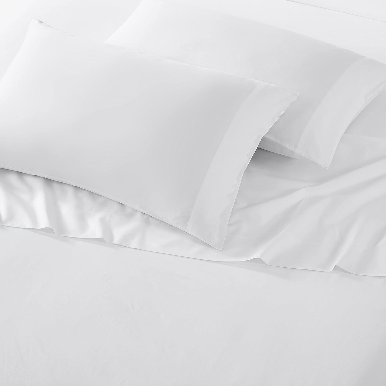 Vera Wang – Pillow Case Set, Luxury Sateen Cotton Bedding, 800 Thread ...