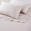 imageVera Wang  Pillow Case Set Luxury Sateen Cotton Bedding 800 Thread Count Soft ampamp Smooth Home Decor Ivory Standard PillowcasesRose Quartz Pink