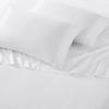 imageVera Wang  Pillow Case Set Luxury Sateen Cotton Bedding 800 Thread Count Soft ampamp Smooth Home Decor Ivory Standard PillowcasesWhite
