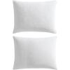 imageVera Wang  Queen Comforter Set Premium Cotton Bedding with Matching Shams Modern Home Decor OekoTex Certified Puckered Texture White QueenPuckered Texture White