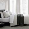 imageVera Wang  Queen Comforter Set Satin Weave Bedding with Matching Shams Speckled Home Decor OekoTex Certified Speckled Satin Weave Taupe QueenSpeckled Satin Weave Taupe