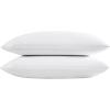 imageVera Wang  Pillow Case Set Luxury Sateen Cotton Bedding 800 Thread Count Soft ampamp Smooth Home Decor Ivory Standard PillowcasesWhite
