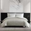imageVera Wang  Queen Comforter Set Satin Weave Bedding with Matching Shams Speckled Home Decor OekoTex Certified Speckled Satin Weave Taupe QueenSpeckled Satin Weave Taupe