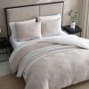 imageVera Wang  Duvet Cover Set Luxuriously Soft Bedding with Matching Shams Delicate Floral Design Serene ampamp Elegant Bedroom Look Roses Beige QueenRoses Beige