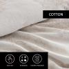 imageVera Wang  Duvet Cover Set Luxuriously Soft Bedding with Matching Shams Delicate Floral Design Serene ampamp Elegant Bedroom Look Roses Beige QueenRoses Beige