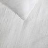 imageVera Wang  Duvet Cover Set Super Soft Textured Bedding with Matching Shams Subtle Tonal Grid Design Bark White QueenBark White