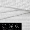 imageVera Wang  Quilt Set Super Soft Bedding with Matching Shams Back Closure for Easy Removal Modern Style Home Essentials Cotton Voile Solid White QueenCotton Voile Solid White