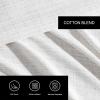 imageVera Wang  Queen Sheet Set ButterySoft Bed Sheets wa Naturally Silky Smooth Cotton Sateen Lightweight Feel  Matching Pillowcases ampamp Fitted Sheet Erased Texture BeigeErased Texture Beige