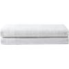 imageVera Wang  Queen Sheet Set ButterySoft Bed Sheets wa Naturally Silky Smooth Cotton Sateen Lightweight Feel  Matching Pillowcases ampamp Fitted Sheet Etched Stripe GreyEtched Stripe Grey