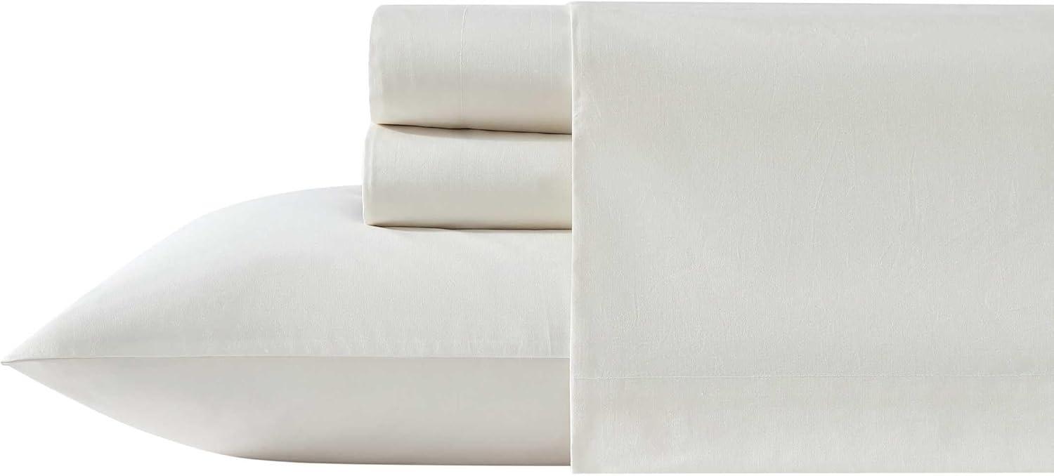 imageVera Wang  Queen Size Sheets Set MoistureWicking ampamp Smooth Cooling Cotton Lightweight for Year Round Comfort Bed Sheets with Matching Pillowcases ampamp Fitted Sheet Cool Comfort BrownCool Comfort Beige