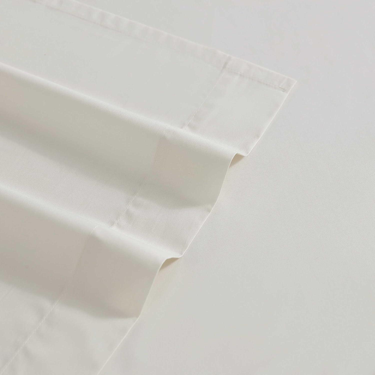 imageVera Wang  Queen Size Sheets Set MoistureWicking ampamp Smooth Cooling Cotton Lightweight for Year Round Comfort Bed Sheets with Matching Pillowcases ampamp Fitted Sheet Cool Comfort BrownCool Comfort Beige