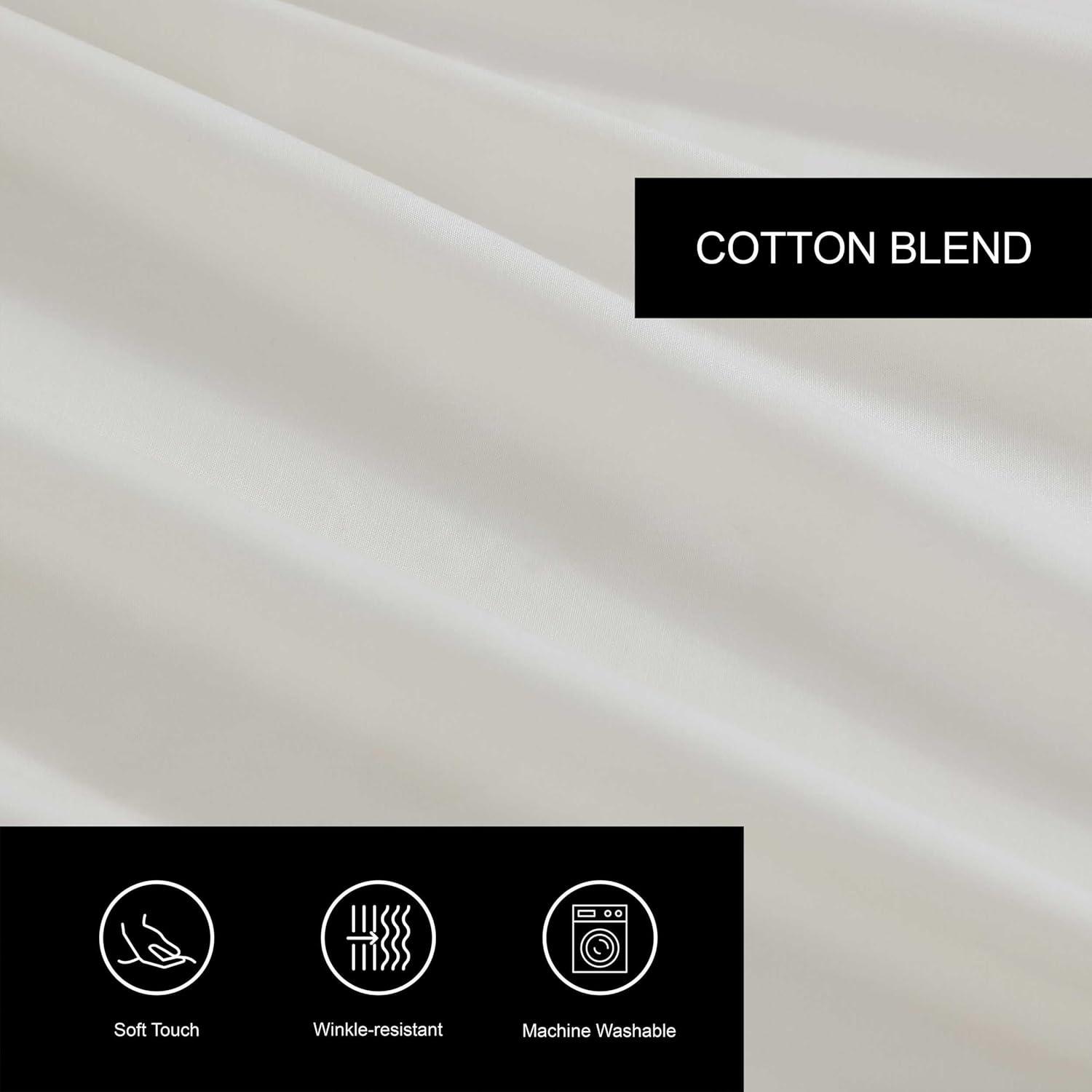 imageVera Wang  Queen Size Sheets Set MoistureWicking ampamp Smooth Cooling Cotton Lightweight for Year Round Comfort Bed Sheets with Matching Pillowcases ampamp Fitted Sheet Cool Comfort BrownCool Comfort Beige
