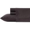 imageVera Wang  Queen Size Sheets Set MoistureWicking ampamp Smooth Cooling Cotton Lightweight for Year Round Comfort Bed Sheets with Matching Pillowcases ampamp Fitted Sheet Cool Comfort BrownCool Comfort Brown