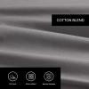 imageVera Wang  Queen Size Sheets Set MoistureWicking ampamp Smooth Cooling Cotton Lightweight for Year Round Comfort Bed Sheets with Matching Pillowcases ampamp Fitted Sheet Cool Comfort BrownCool Comfort Grey
