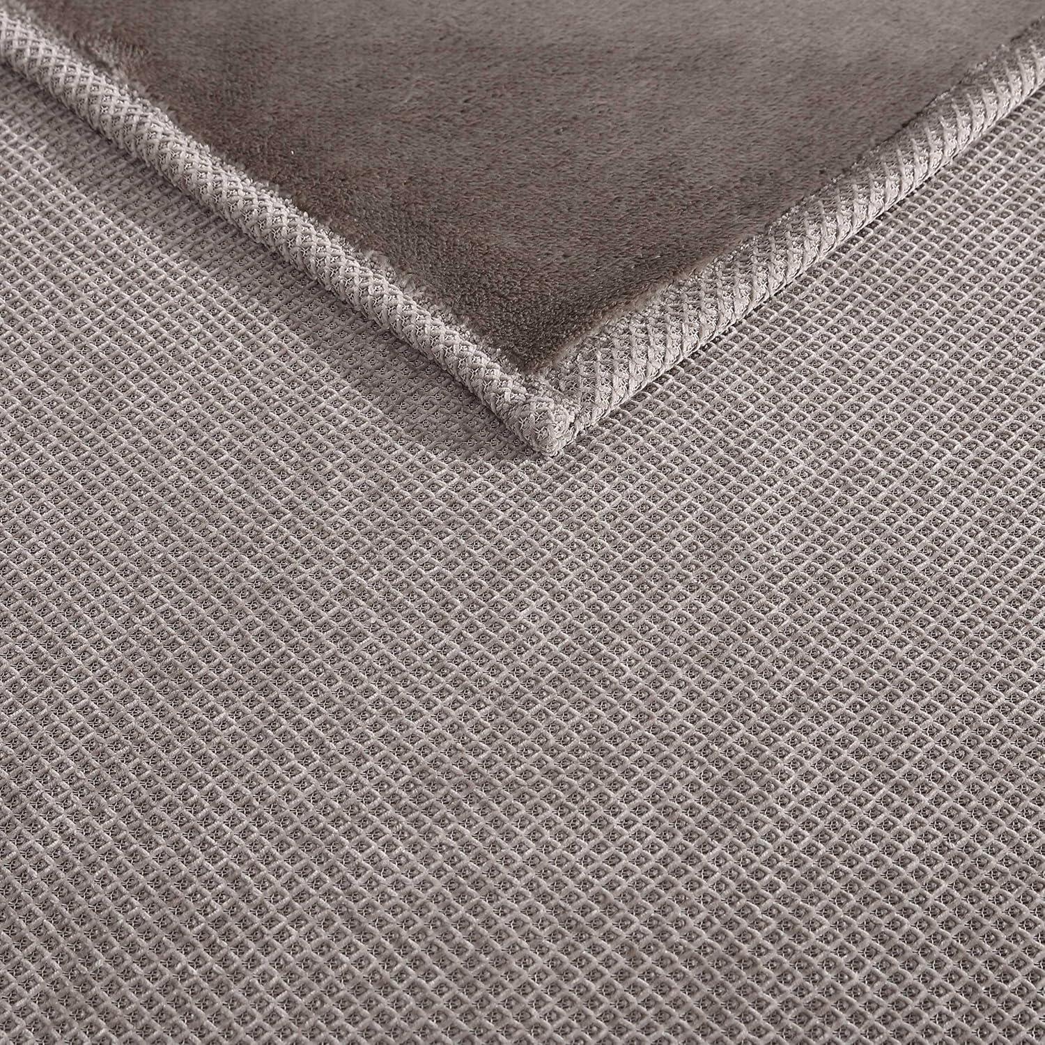 imageVera Wang  Queen Size Blanket Soft Textured Bedding with Cozy Chenille Finish ampamp Refined Jacquard Weave Throw Blanket for Bed or Couch with WhipStitch Hem BrownBrown