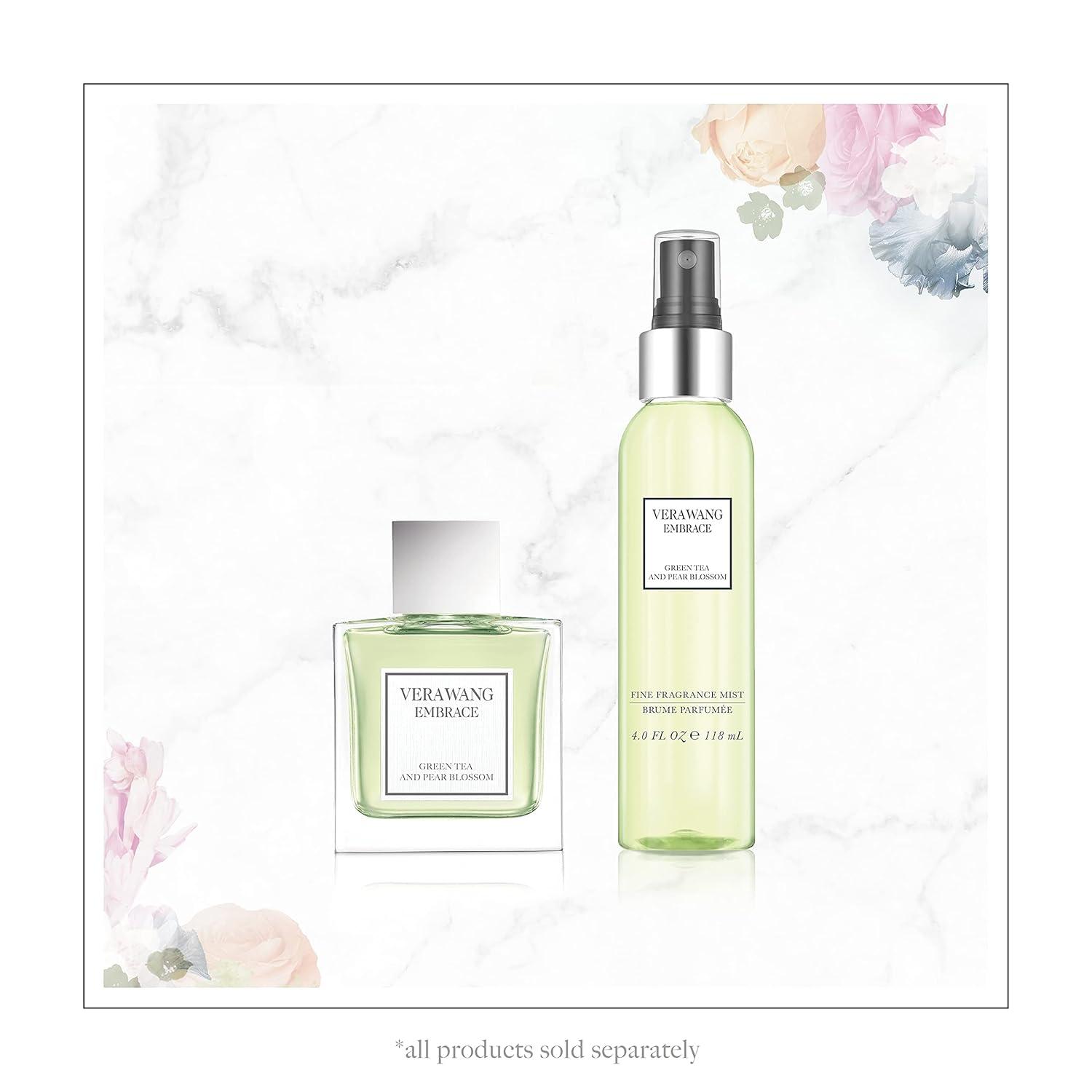 imageVera Wang Embrace Periwinkle and Iris Body Mist 84 fl oz Pack of 1 Notes of Bergamot Periwinkle and Vanilla Womens Fragrance Long Lasting Everyday FragranceGreen Tea  Pear Blossom
