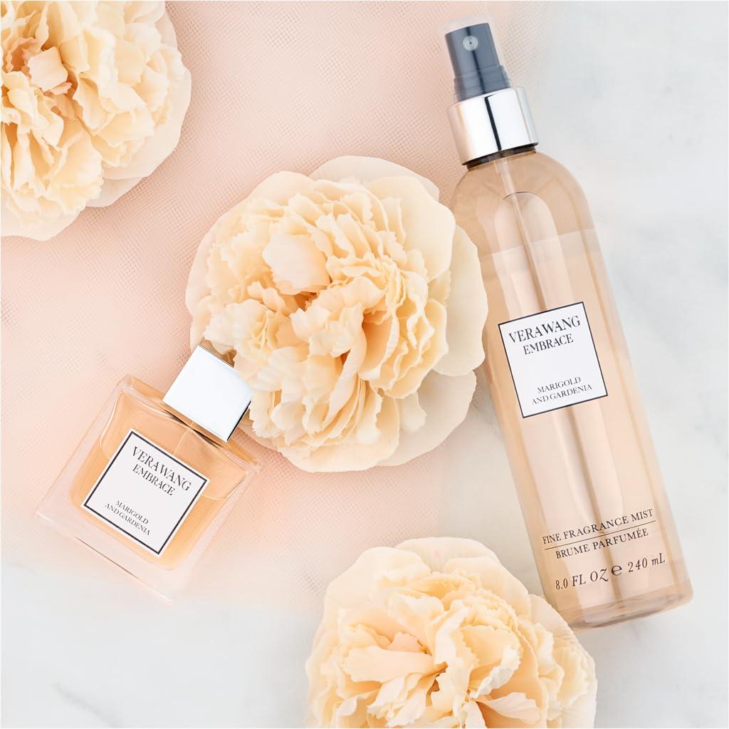 imageVera Wang Embrace Periwinkle and Iris Body Mist 84 fl oz Pack of 1 Notes of Bergamot Periwinkle and Vanilla Womens Fragrance Long Lasting Everyday FragranceMarigold  Gardenia