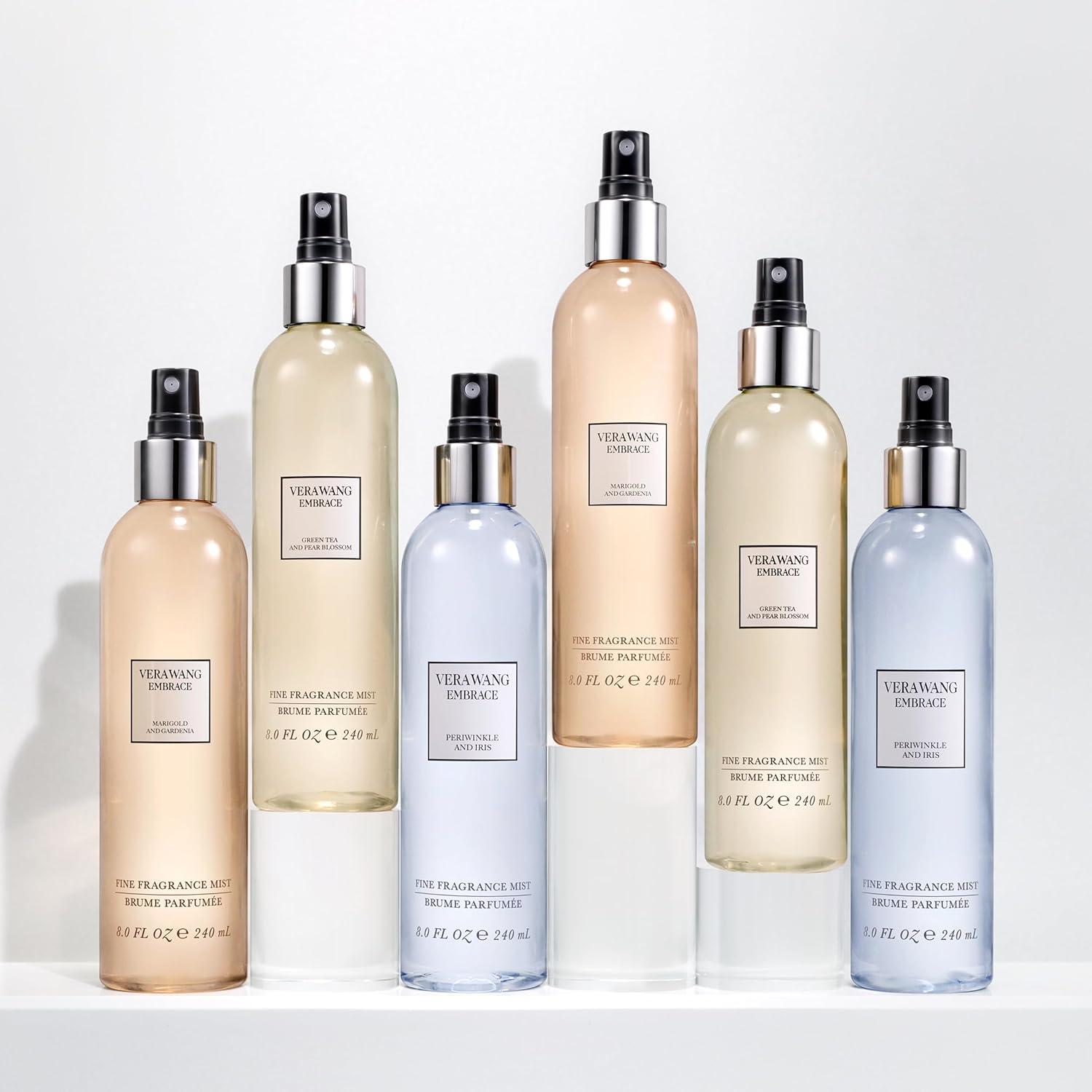 imageVera Wang Embrace Periwinkle and Iris Body Mist 84 fl oz Pack of 1 Notes of Bergamot Periwinkle and Vanilla Womens Fragrance Long Lasting Everyday FragranceGreen Tea  Pear Blossom