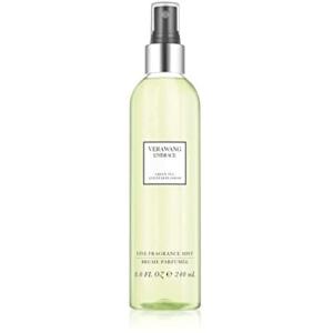 imageVera Wang Embrace Periwinkle and Iris Body Mist 84 fl oz Pack of 1 Notes of Bergamot Periwinkle and Vanilla Womens Fragrance Long Lasting Everyday FragranceGreen Tea  Pear Blossom