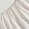 imageVera Wang  Queen Sheet Set 100 Egyptian Cotton Percale Bed Sheets with a Smooth ampamp Crisp Feel Deep Pockets Bedding with Matching Fitted Sheet ampamp Pillowcases BeigePink